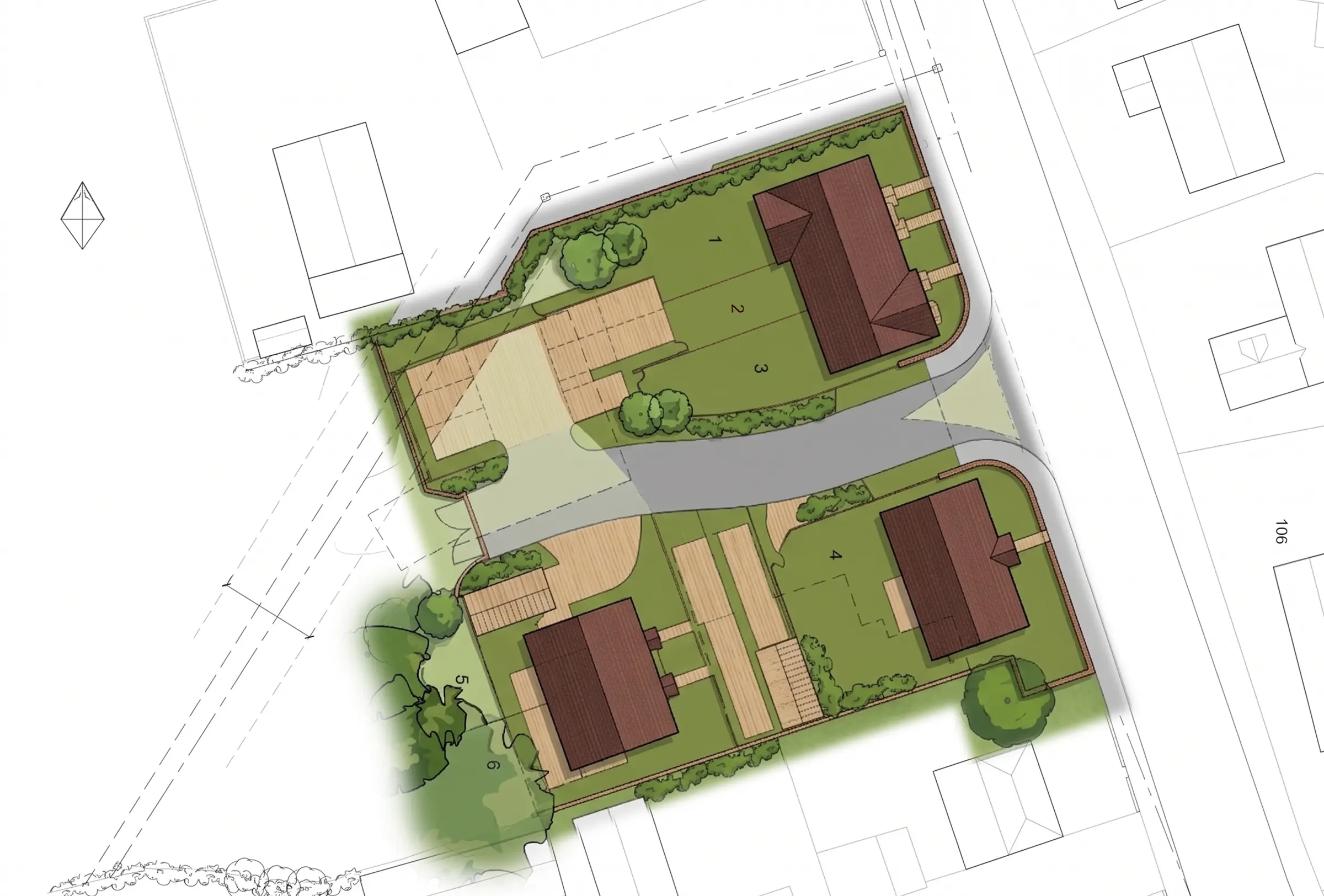 Adally Homes Airmyn Site Plan Map